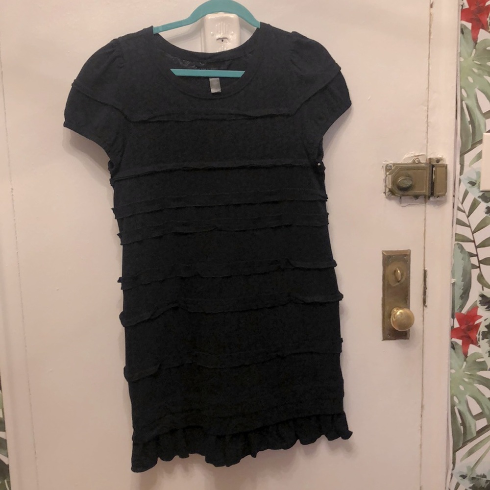 Marc by Marc Jacobs NWT Vintage Black Ruffle Dress